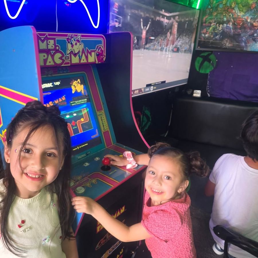 Gaming truck rental with leather seating for 20 guests
