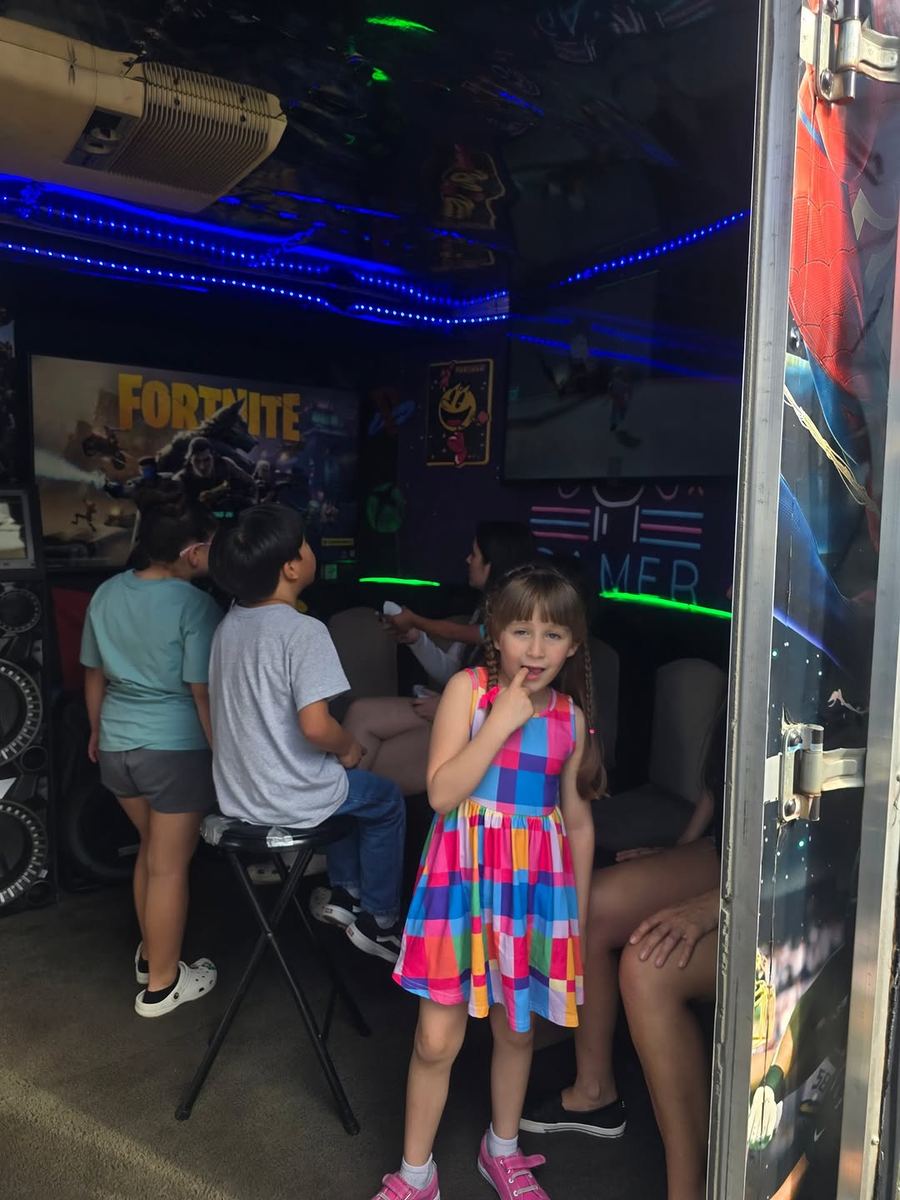 Ultimate gaming truck party with LED lights in Hesperia